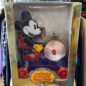 Vintage Mickey Mouse Drummer 60th Ann 1st in series Limited Edition NRFB Mattel